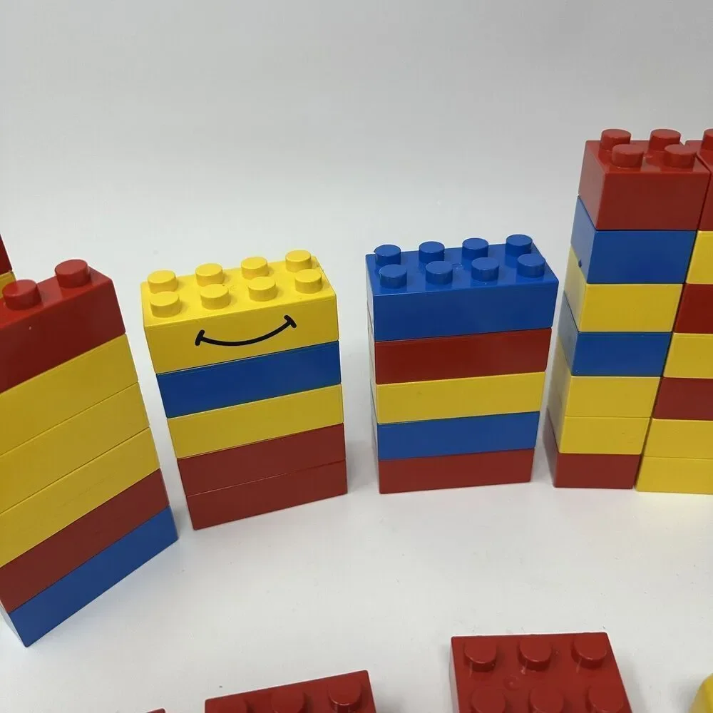 Tyco Blocks 82 Pieces Preschool Super Blocks Building Bricks‎